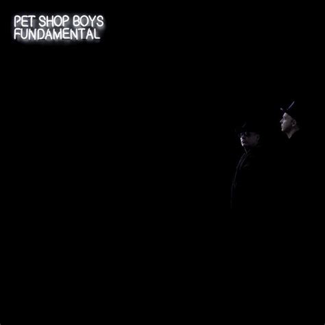 pet shop boys fundamental album cover